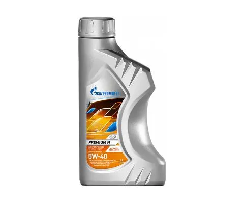Моторное масло GAZPROMNEFT Premium N 5W40, 1л