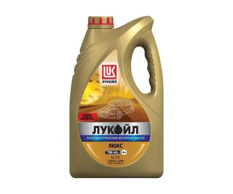 Моторное масло ЛУКОЙЛ Luxe Semi-Synthetic 5W40 SL/CF, 4л