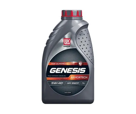 Моторное масло ЛУКОЙЛ Genesis Armortech 5W40, 1л