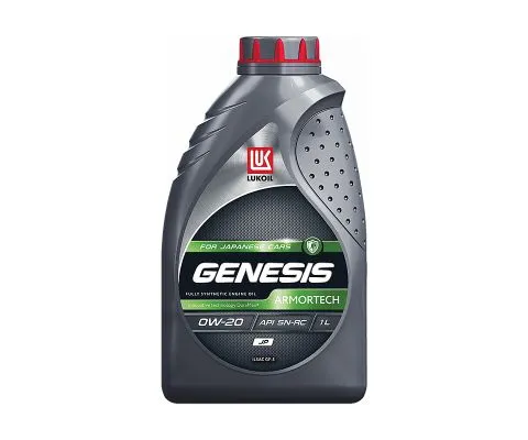 Моторное масло ЛУКОЙЛ Genesis Armortech JP 0W20, 1л