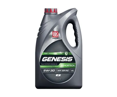 Моторное масло ЛУКОЙЛ Genesis Armortech JP 5W30, 4л