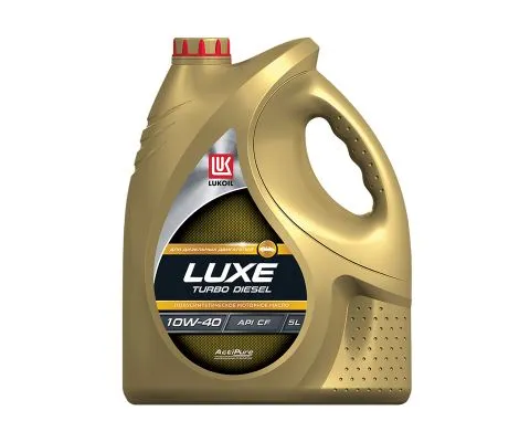Моторное масло ЛУКОЙЛ Luxe Turbo Diesel 10W40 CF, 5л