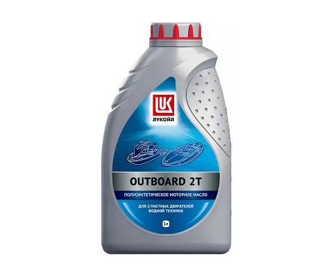 Моторное масло ЛУКОЙЛ Outboard 2T TC-W3, 1л