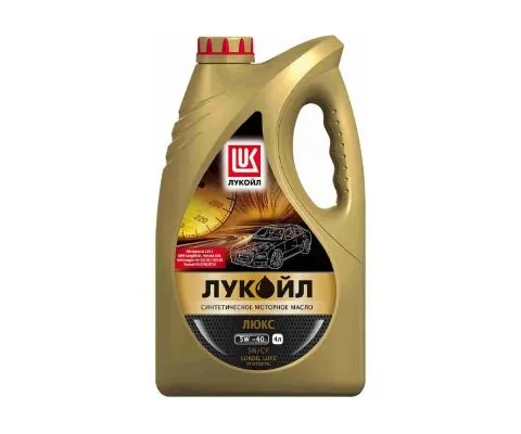 Моторное масло ЛУКОЙЛ Luxe Synthetic 5W40 SN/CF, 4л