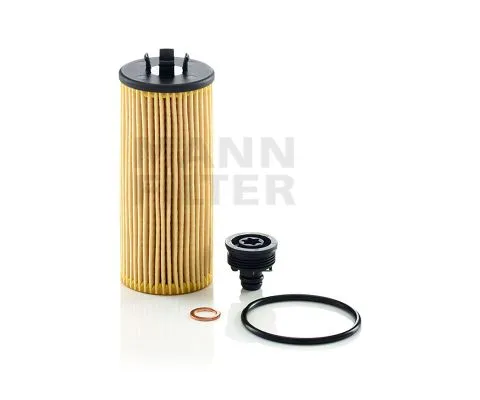 Масляный фильтр MANN HU 6015 z KIT (O-BMW 11428570590)