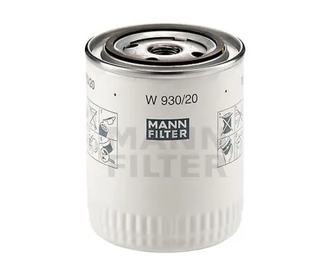 Масляный фильтр MANN W 930/20 (C-Land Rover ERR3340)