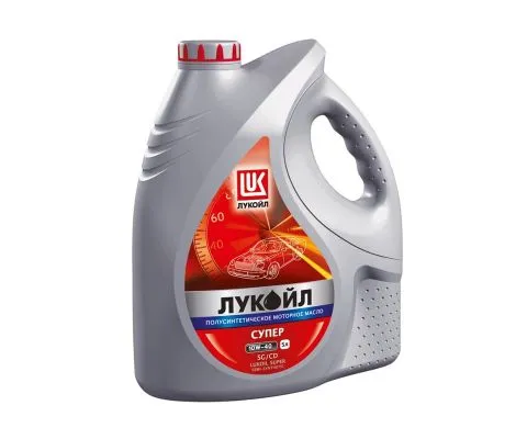 Моторное масло ЛУКОЙЛ Super Semi-Synthetic 10W40 SG/CD, 5л