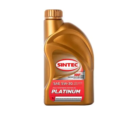 Моторное масло SINTEC Platinum 5W30 SL A5/B5, 1л