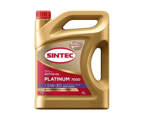 Моторное масло SINTEC Platinum 7000 5W30 SP GF-6A, 4л