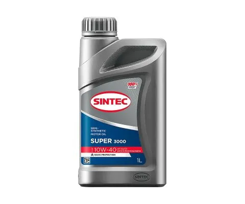 Моторное масло SINTEC Super 3000 10W40 SG/CD, 1л