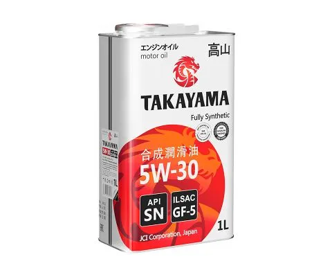 Моторное масло TAKAYAMA 5W30 GF-5 SN, 1л