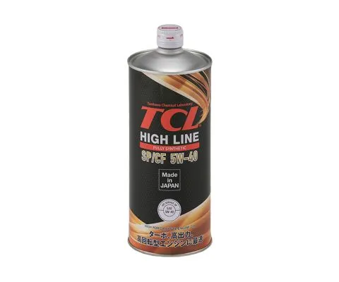 Моторное масло TCL High Line Fully Synth 5W40 SP/CF, 1л