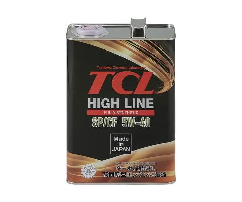 Моторное масло TCL High Line Fully Synth 5W40 SP/CF, 4л