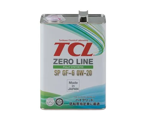 Моторное масло TCL Zero Line Fully Synth Fuel Economy 0W20 SP GF-6, 4л