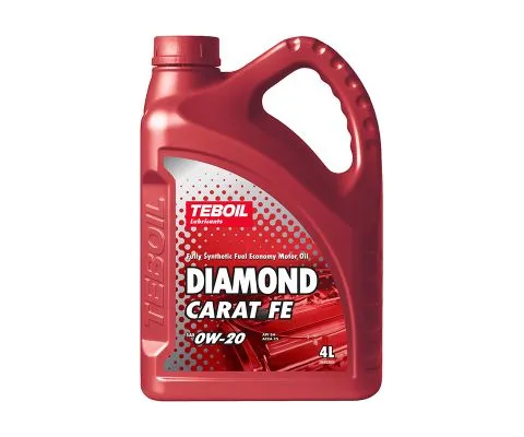 Моторное масло TEBOIL Diamond Carat FE 0W20, 4л