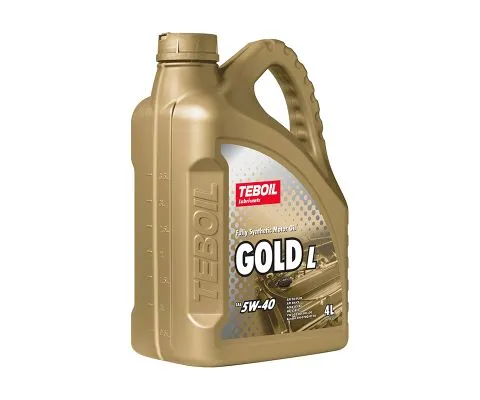 Моторное масло TEBOIL Gold L 5W40, 4л