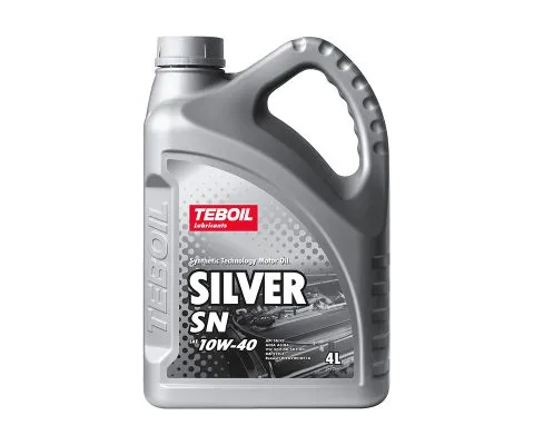 Моторное масло TEBOIL Silver SN 10W40, 4л