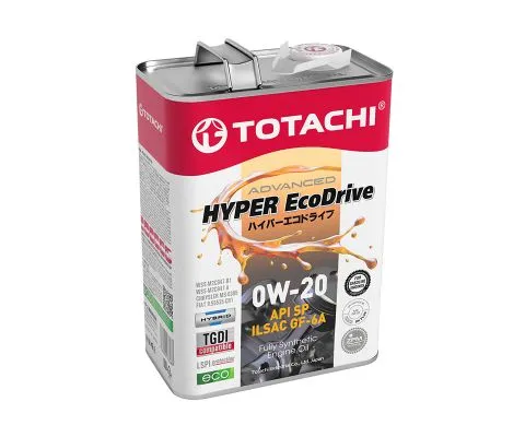 Моторное масло TOTACHI Hyper Ecodrive 0W20, 4л