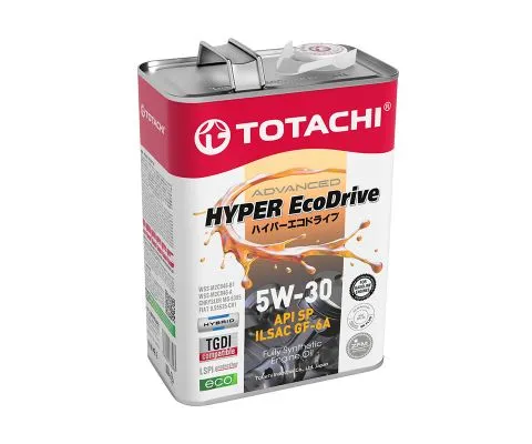 Моторное масло TOTACHI Hyper Ecodrive 5W30, 4л