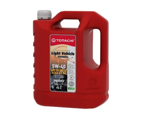 Моторное масло TOTACHI Niro LV Synthetic 5W40, 4л