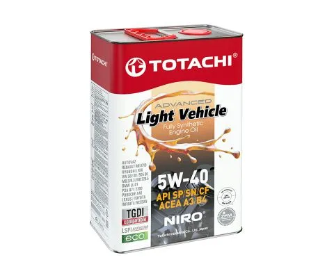 Моторное масло TOTACHI Niro LV Synthetic 5W40, 4л