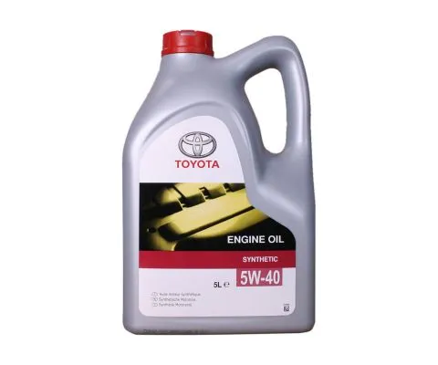 Моторное масло TOYOTA Engine Oil 5W40 SM/CF, 5л