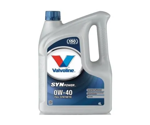 Моторное масло VALVOLINE SynPower 0W40, 4л