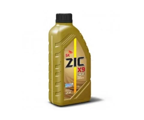 Моторное масло ZIC X9 Euro 5W40, 1л