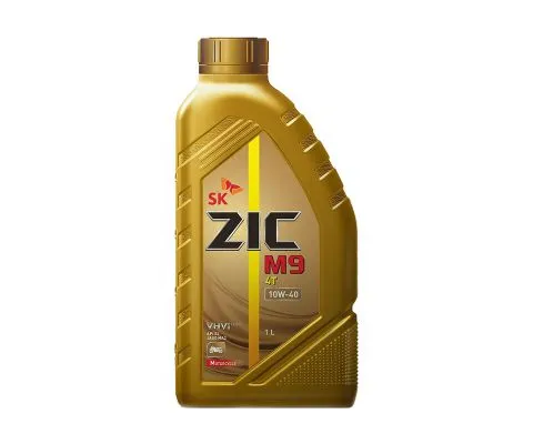Моторное масло ZIC M9 4T 10W40, 1л