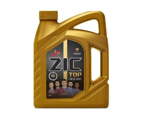 Моторное масло ZIC TOP LS 0W20, 4л