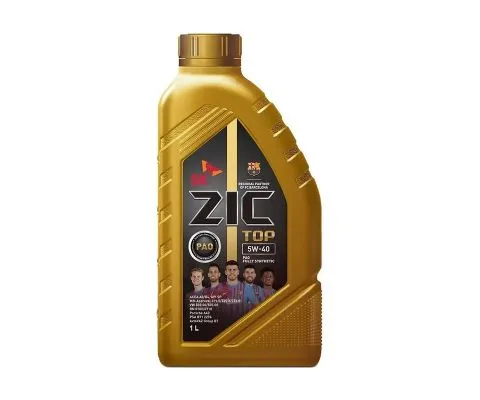 Моторное масло ZIC TOP 5W40, 1л