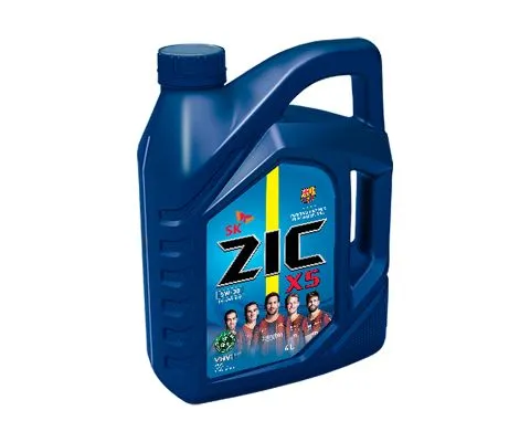 Моторное масло ZIC X5 5W30, 4л