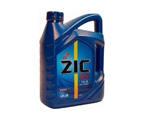 Моторное масло ZIC X5 5W30, 6л
