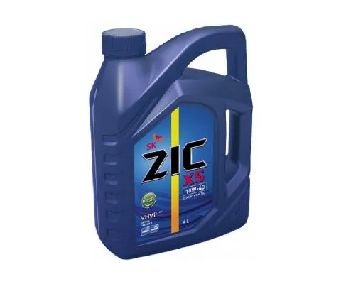 Моторное масло ZIC X5 Diesel 10W40, 4л
