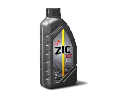 Моторное масло ZIC X7 5W40, 1л