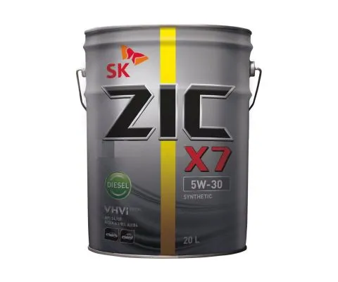Моторное масло ZIC X7 Diesel 5W30, 1л на розлив
