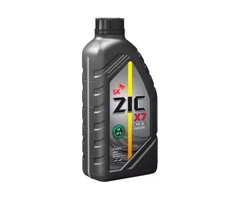 Моторное масло ZIC X7 5W30 SP/GF-6, 1л