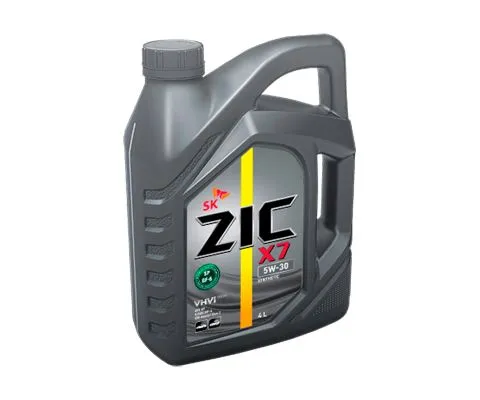 Моторное масло ZIC X7 5W30 SP/GF-6, 4л