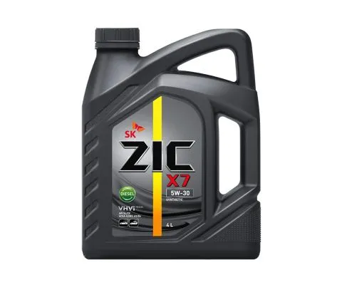 Моторное масло ZIC X7 Diesel 5W30, 4л