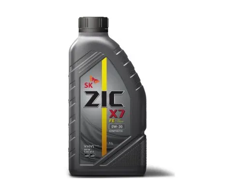 Моторное масло ZIC X7 FE 0W30, 1л