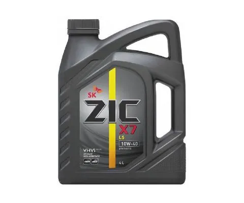 Моторное масло ZIC X7 LS 10W40, 4л