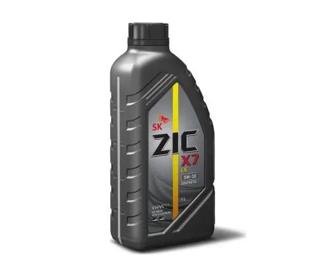 Моторное масло ZIC X7 LS 5W30, 1л