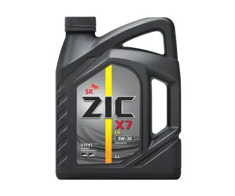 Моторное масло ZIC X7 LS 5W30, 4л