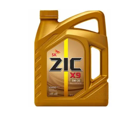 Моторное масло ZIC X9 5W30, 4л
