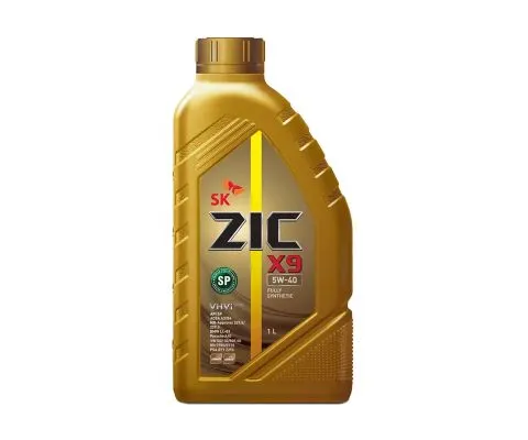Моторное масло ZIC X9 5W40 SP, 1л