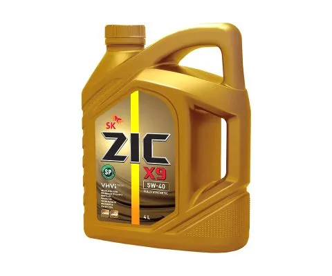 Моторное масло ZIC X9 5W40 SP, 4л