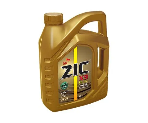Моторное масло ZIC X9 FE 0W30, 4л