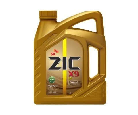 Моторное масло ZIC X9 LS Diesel 5W40, 4л