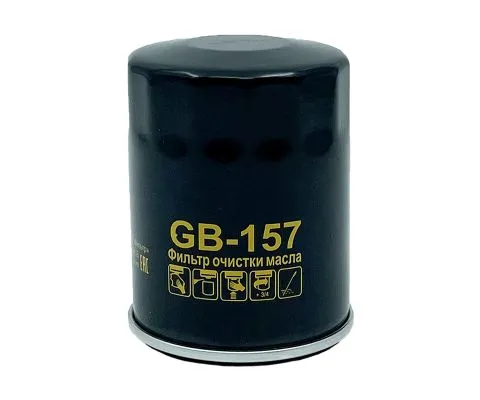 Масляный фильтр BIG FILTER GB-157 (W6019, OP5954, Subaru 15208AA130, Toyota 90915YZZS1)