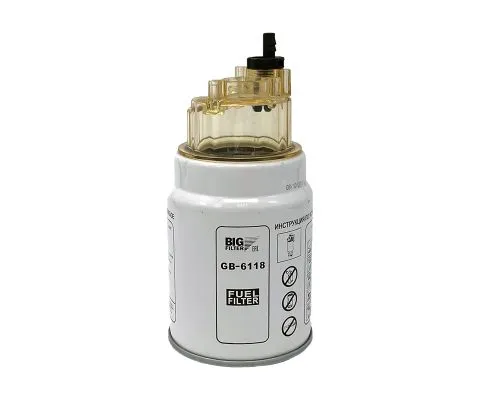 Топливный фильтр BIG FILTER GB-6118 (PL270/7X, PP967/2, ГАЗ 00000006660459340)
